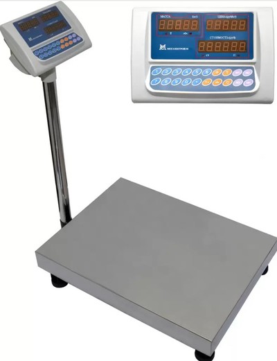 Электронные товарные весы ВЭТ-150-1С (платформа 450х600)