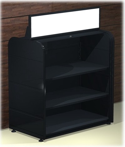 Экспозитор оцинкованный с 2 полками