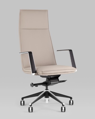 Кресло офисное TopChairs Arrow светло-серый