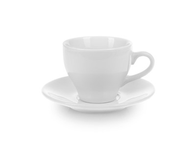 Чайная пара с овальным блюдцем Collage 150 мл