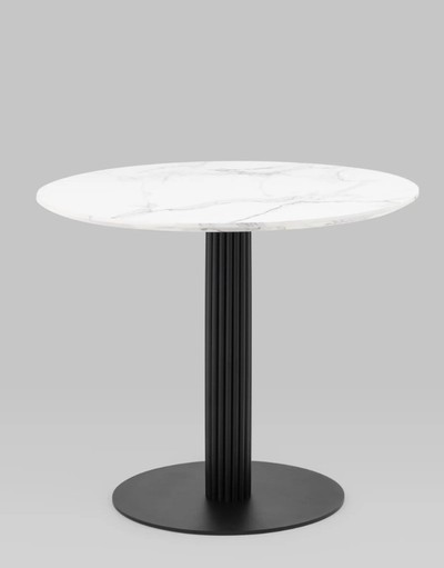 Стол обеденный Stem D90 мрамор