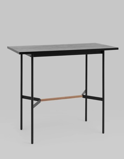 Стол барный Knobb 120*60 черный