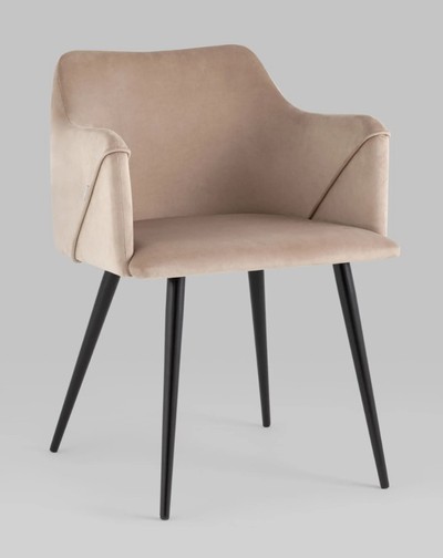 Стул кухонный Джоэл велюр бежевый