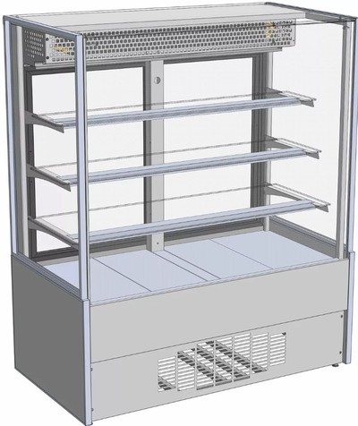 Кондитерская витрина Айсберг Айс КУБ-К 1,3 (статика)