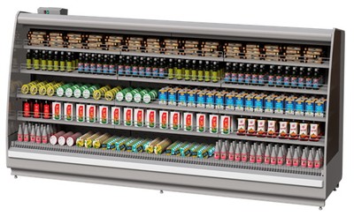 Холодильная горка Париж 2500х900х1600 ВФ СТ