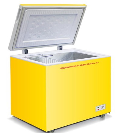 Морозильный ларь для медицинских отходов GTS F-200