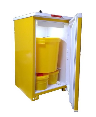Шкаф холодильный для медицинских отходов GTS R-120