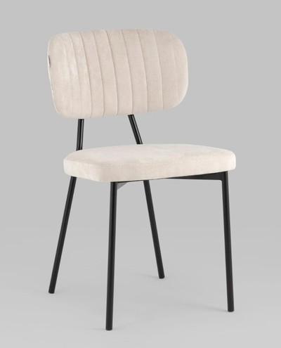 Стул кухонный Ханна велюр бежевый