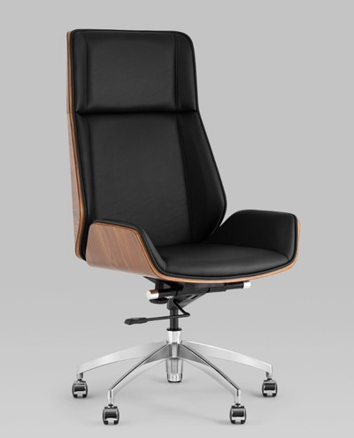 Кресло офисное TopChairs Crown SN черный