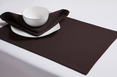 Салфетка подстановочная Astinn Oxford (шоколад) 32x45 см (подгиб 2 см)