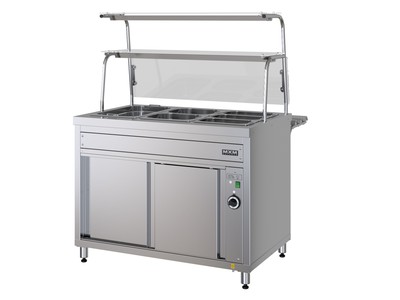 Прилавок-мармит вторых блюд Марихолодмаш ШЕФ 1120 ПМВЭ11