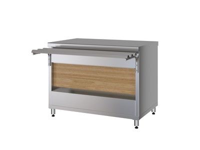 Прилавок нейтральный Марихолодмаш ШЕФ ПН15 (1500 мм)