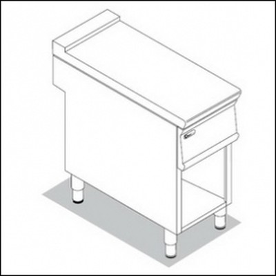 Стенд открытый 740 серии Tecnoinox PN4FL7