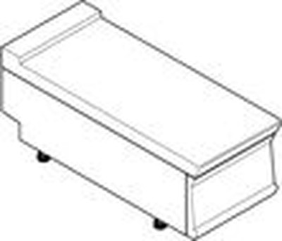 Стол-вставка 740 серии Tecnoinox PN4L7