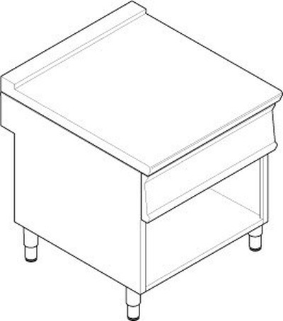 Рабочая поверхность нейтральная Tecnoinox PN8FL7