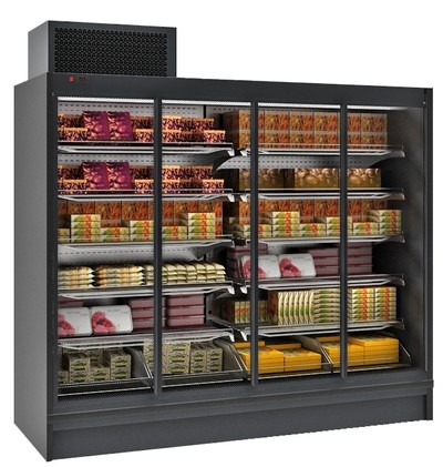 Пристенный морозильный стеллаж Polair GELO MH 1250 Plug-in (6)