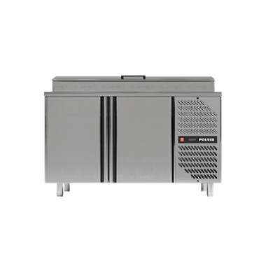 Холодильный стол Polair TM2GNvt-G с витриной для ингредиентов
