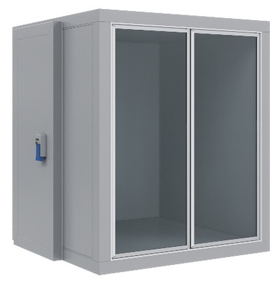 Холодильная камера со стеклянным фронтом Polair КХН-3,87 СФ (-2...+12°C)