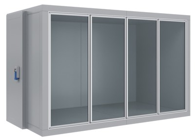 Холодильная камера со стеклянным фронтом Polair КХН-7,66 СФ (-2...+12°C)