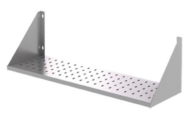 Полка настенная открытая ПКПШ 800х300 с перфорацией