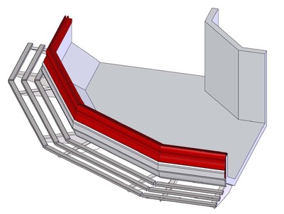 Полка для сумок для Титаниум ВС 5-УН