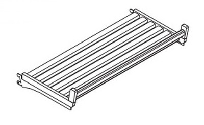 Полка малая для хлебного стеллажа UCGE 40х100 см