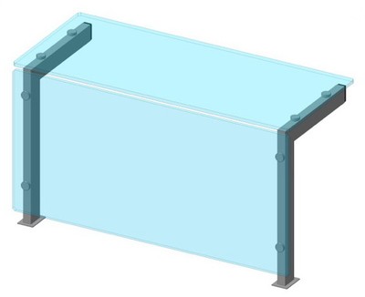 Полка для линии раздачи Iterma Толга ПН-1025-02 drop-in