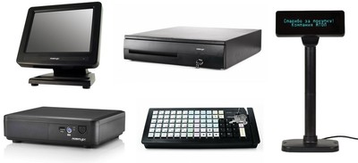 POS-комплект (TX-2100, LM-2008, PD-2800, CR-4000, KB-6600 MSR, без ОС)