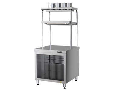 Прилавок для столовых приборов с хлебницей Марихолодмаш ШЕФ 1120 ППСХ6