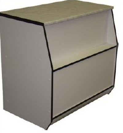 Прилавок рабочий малый ПРС (постформинг)