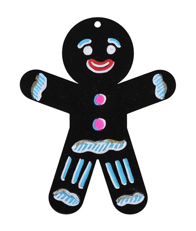 Меловая доска "Пряничный человек"