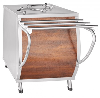 Прилавок для подогрева тарелок Премьер ПТЭ-70Т-80 кашир.