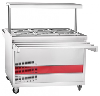 Прилавок холодильный Abat ПВВ(Н)-70ПМ-НШ