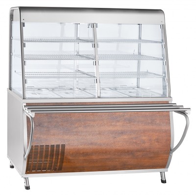 Прилавок-витрина холодильный Премьер ПВВ(Н)-70Т-С-01-НШ кашир.