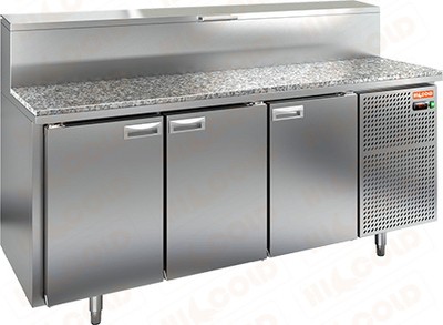 Стол холодильный для пиццы HiCold PZ2-111/GN (каменная столешница)