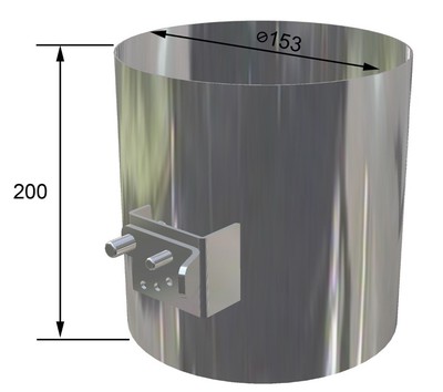 Регулятор потока воздуха внешний BBQFIRE