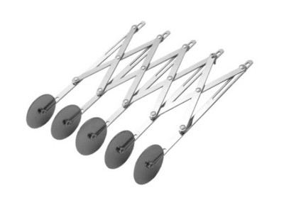 Нож роликовый для теста (5 лезвий)