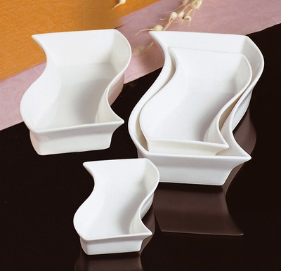 Салатник волна Fairway 13x8 см (фарфор) 