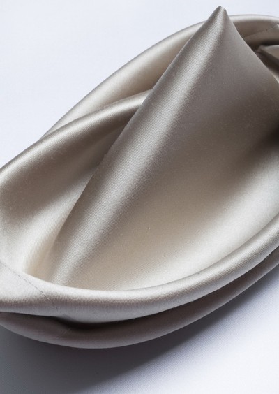 Салфетка Astinn Zafferano (бежевая) 40x40 см (подгиб 1 см)