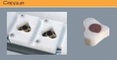 Накладка "Сердце" в сборе