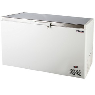 Морозильный ларь Polair SF140LF-G (крышка из нерж.стали)
