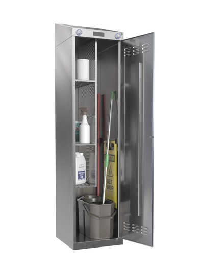 Шкаф для хранения и сушки уборочного инвентаря ШХСИ-1-02-1