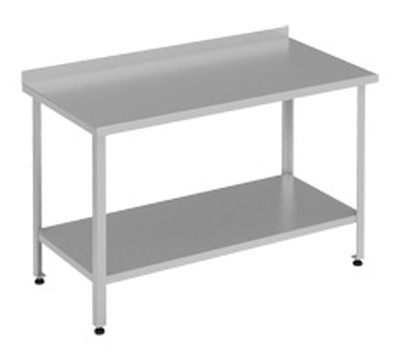 Стол разделочный пристенный с бортом СРПЦЭ; СП 1600х800