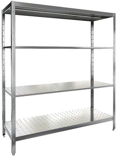 Стеллаж кухонный с перфорированными полками НСК-8/7 П