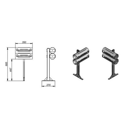 Держатель пакетов