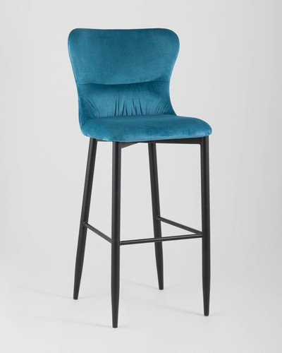 Стул барный Лилиан велюр