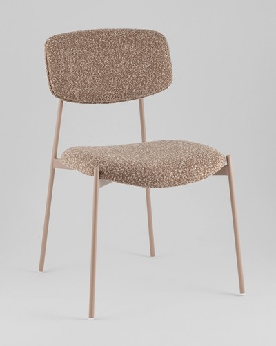 Стул без подлокотников Doe коричневый