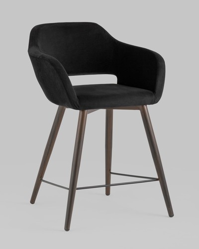 Стул полубарный Саймон велюр
