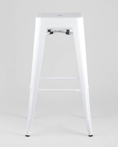 Стул барный Tolix белый глянцевый