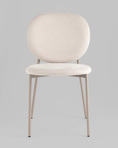 Стул обеденный Pip бежевый кремовые ножки NP